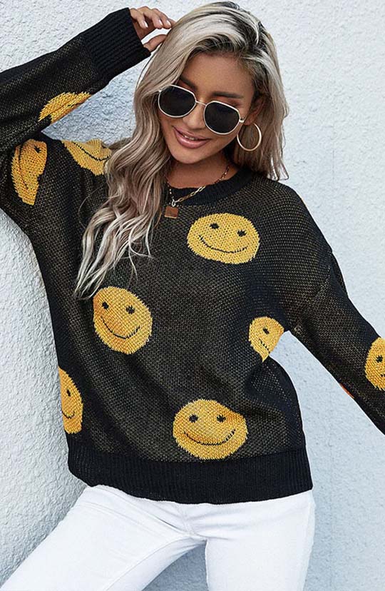 Smile With Me Sweater