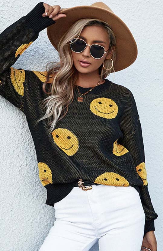 Smile With Me Sweater