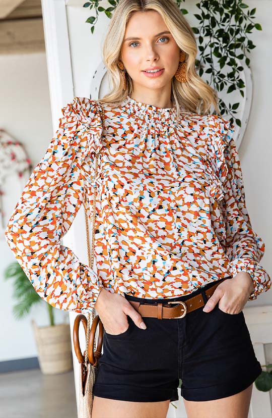Too Sweet Floral Blouse