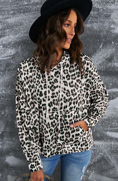 Wild For You Leopard Hoodie